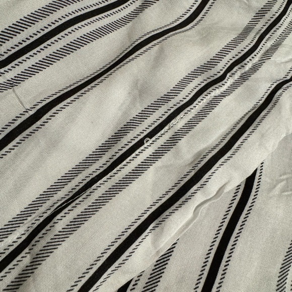 J for Justify Black and White Striped kids Romper - Picture 4 of 6